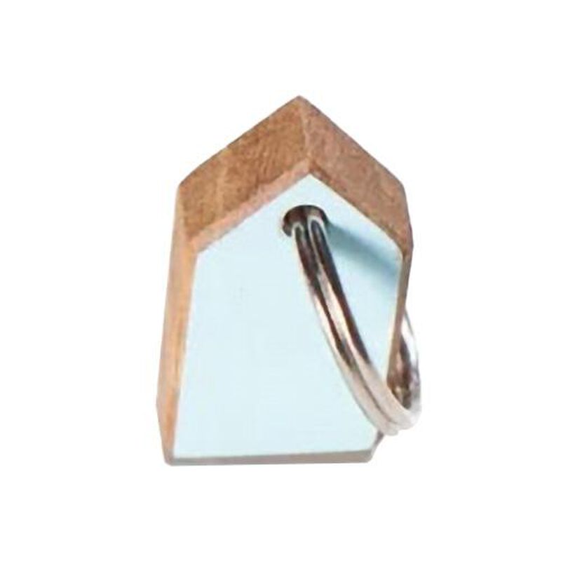 Jude Raffills Design Wooden House Key Ring image number 3
