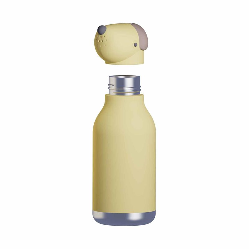 Asobu Bestie Bottle Dog Double Wall Insulated Bottle 460ml Yellow image number 1