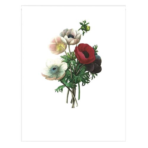 Lettuce Anemone Tea Towel