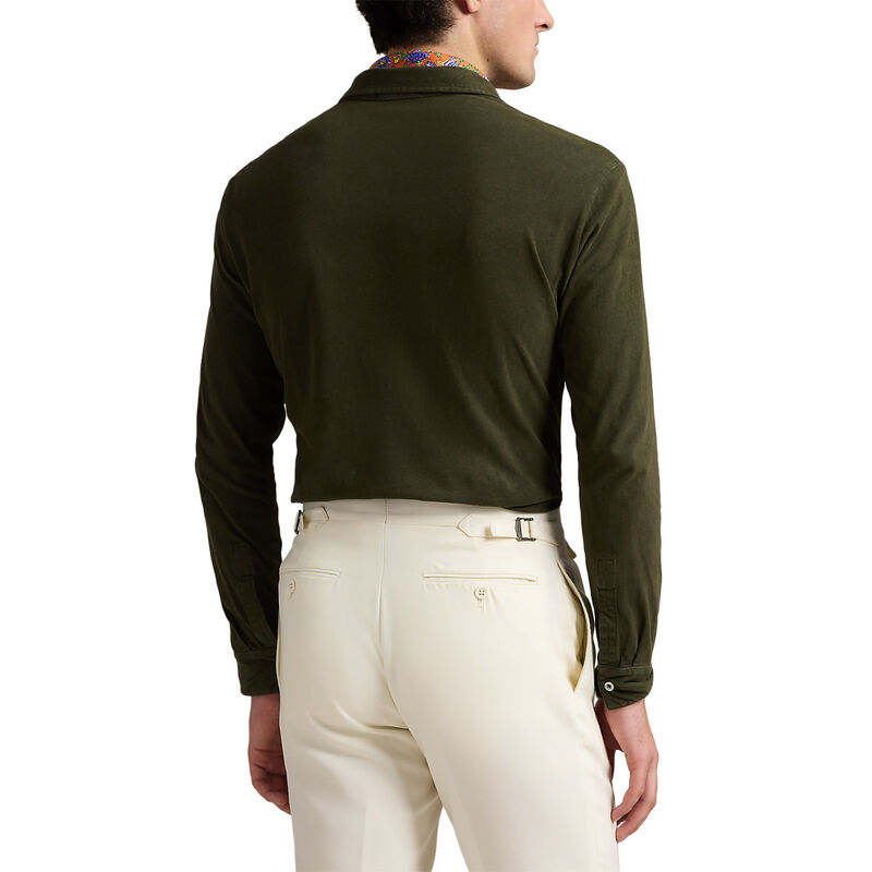 Polo Ralph Lauren Classic Fit Sueded Jersey Polo Shirt image number 1