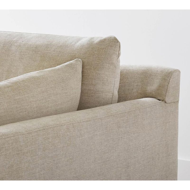 Pottery Barn Tallulah Uph Down Performance Heathered Tweed Sofa image number 3