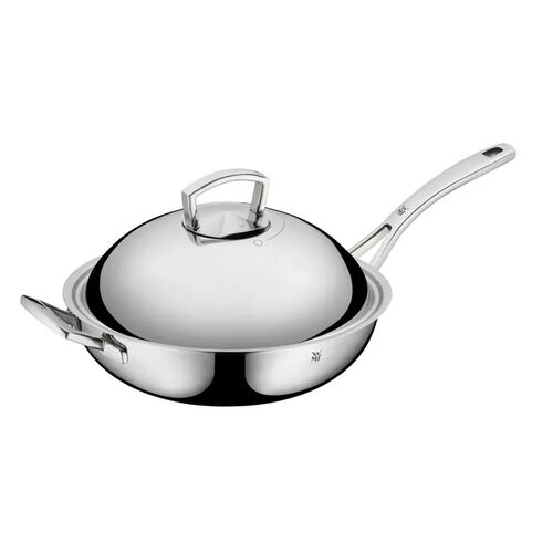 WMF Wok Multiply 32cm with Stainless Steel Lid