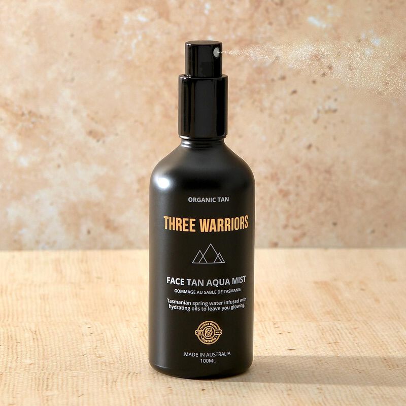 Three Warriors Face Tan Aqua Mist 100ml image number 1
