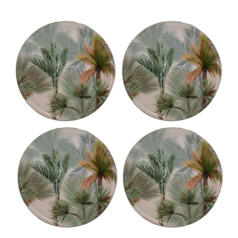 Ladelle Panama Metal 4Pk Coaster image number 1