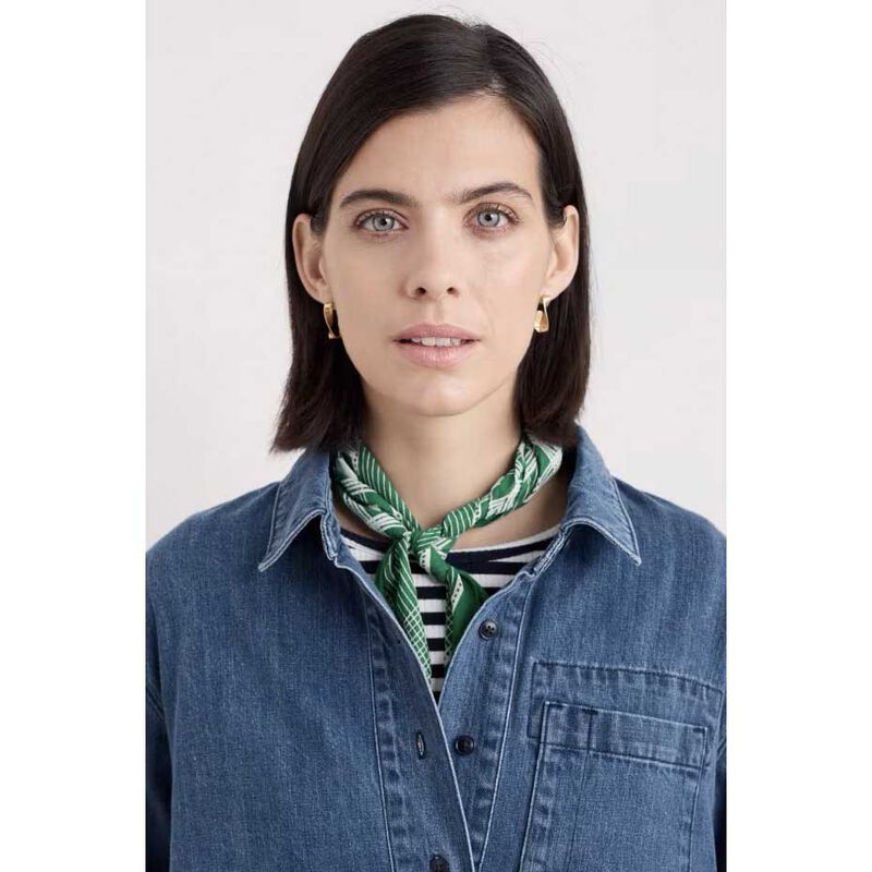 Seasalt Cornwall Sailor Square Plaid Check Glade image number 1