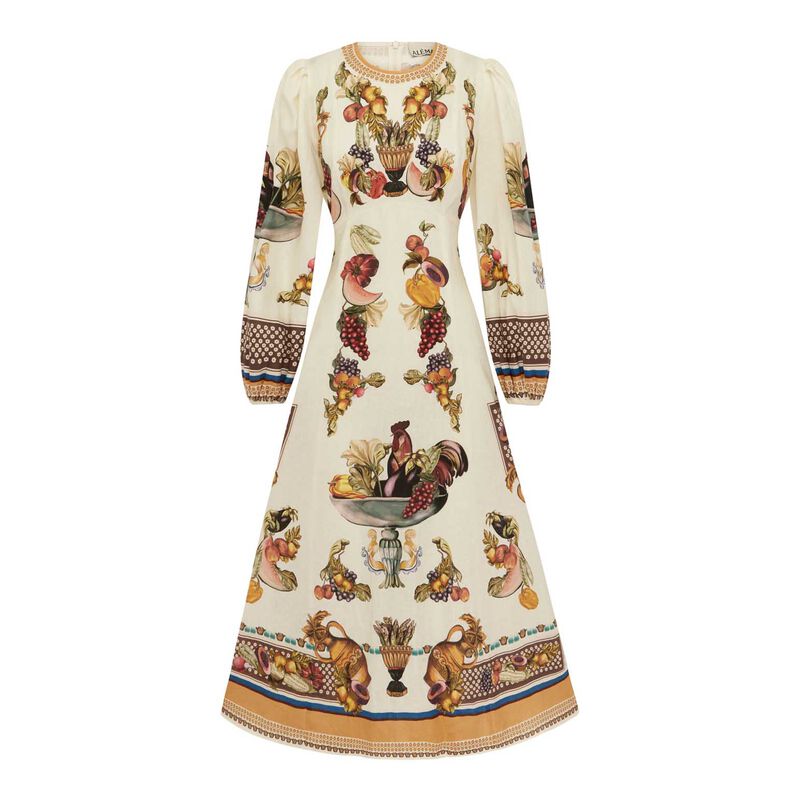 ALÉMAIS Mercado Midi Dress image number 2