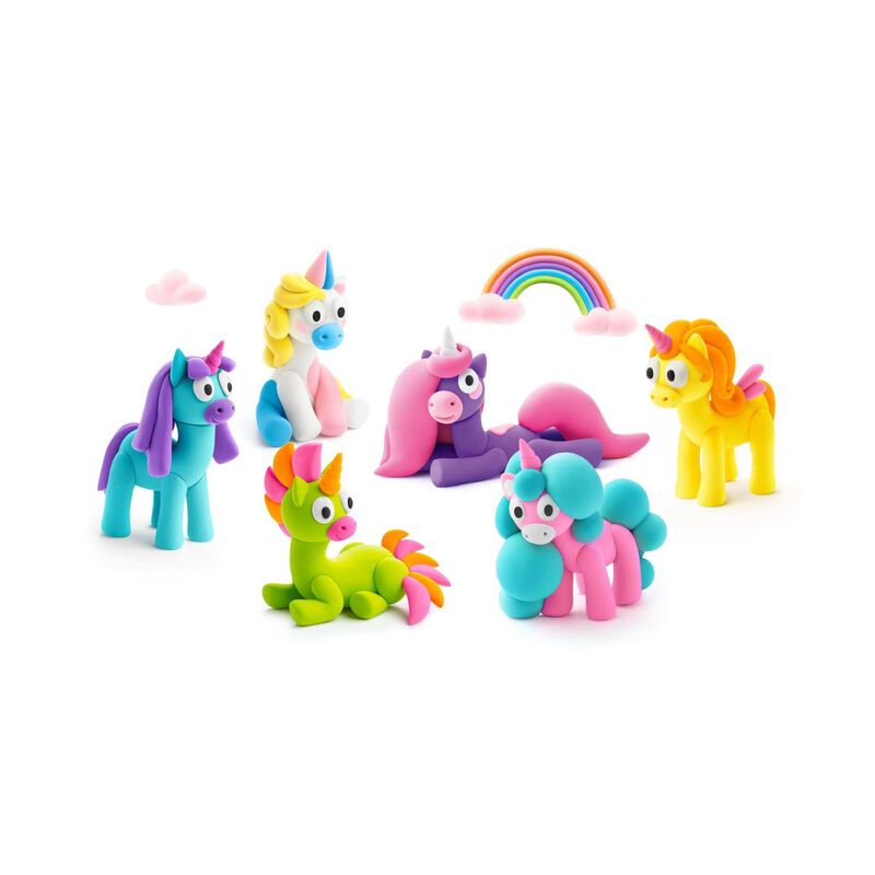 Hey Clay Rainbow Unicorn Rainy image number 3