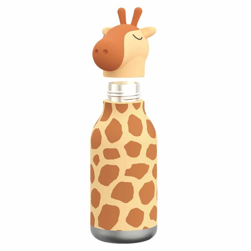 Asobu Bestie Bottle Giraffe Double Wall Insulated Bottle 460ml Brown image number 1