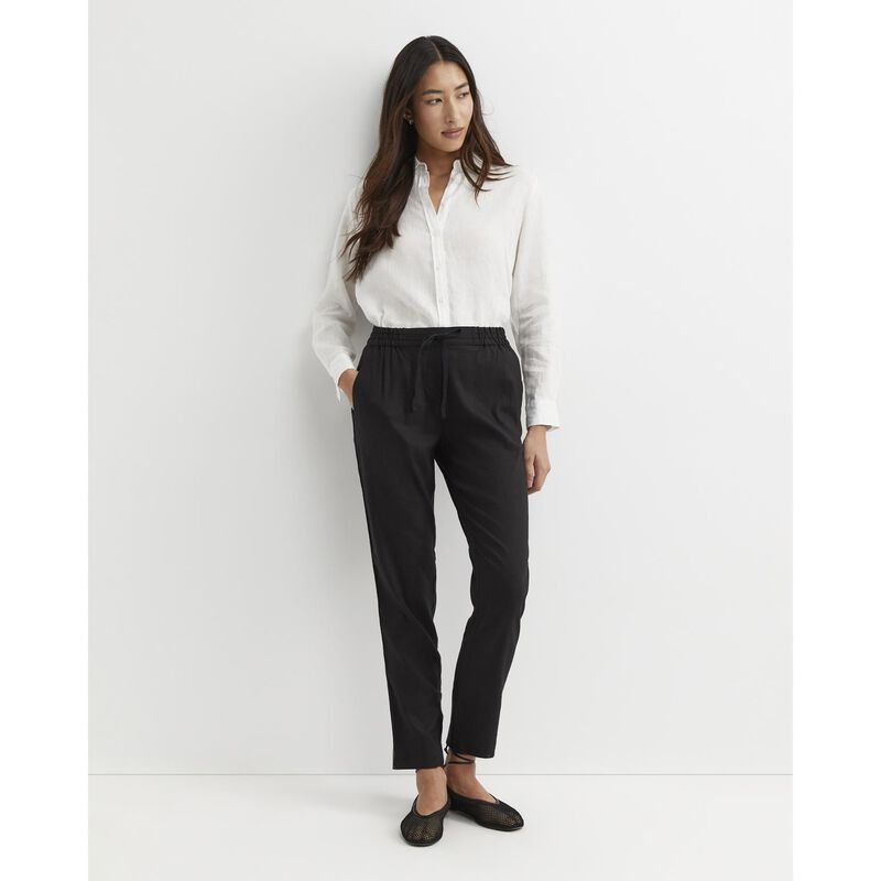 Sportscraft Rosa Bead Trim Linen Pant image number 3