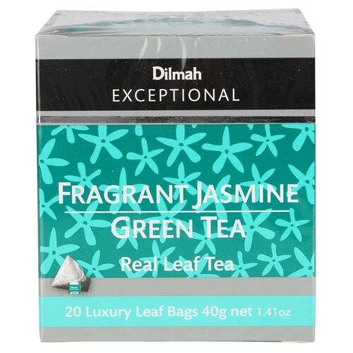 Dilmah Exceptional Fragrant Jasmine Green - 20 Teabags