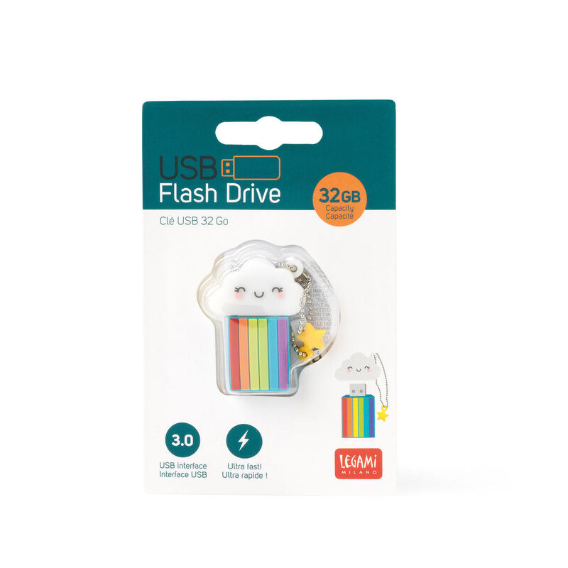 Legami Rainbow USB Drive 32GB image number 2