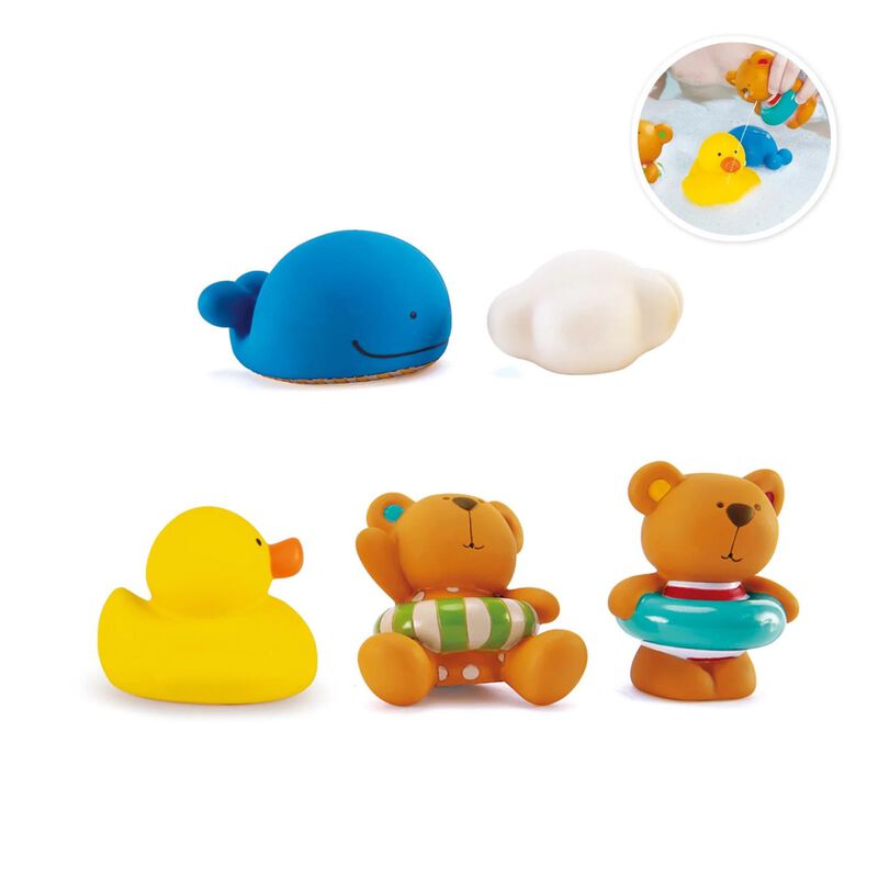 Hape Teddy and Friends Bath Squirts image number 1
