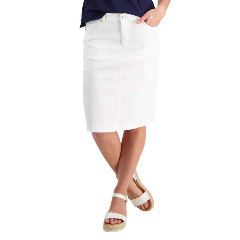 Vassalli Plain Lightweight Skirt image number 0