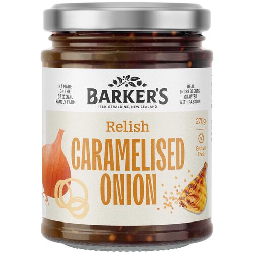 Barker's Caramelised Onion Relish 270g
