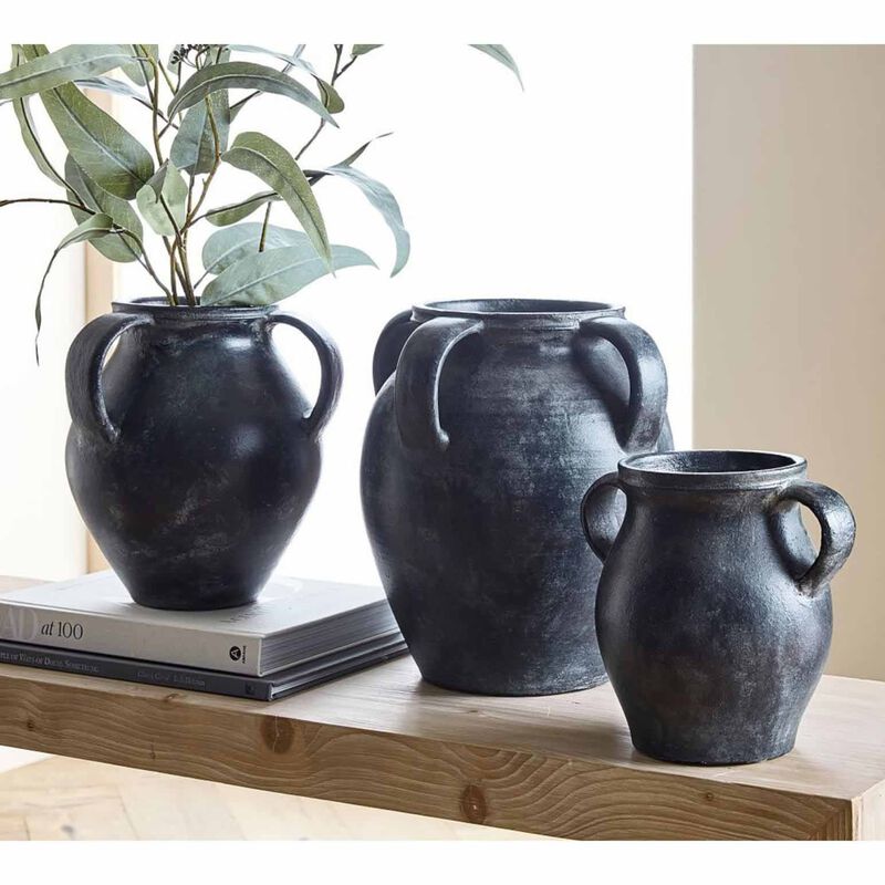 Pottery Barn Joshua Handcrafted Ceramic Vase Large image number 1