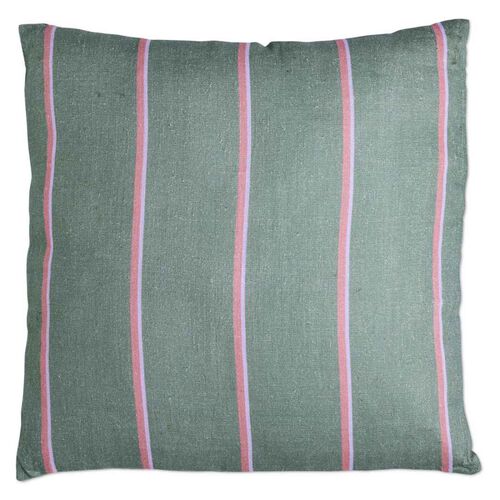 Kip&Co Wakame Crush Stripe Upholstery Square Couch Cushion