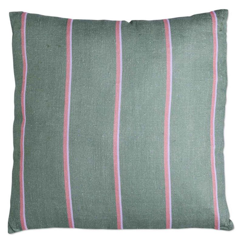 Kip&Co Wakame Crush Stripe Upholstery Square Couch Cushion image number 0