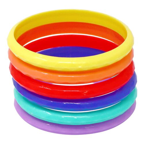 Pink Poppy Dreamy Unicorn Rainbow Bangles