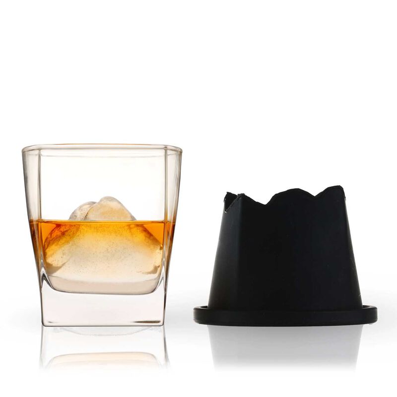 Viski Mountain Ice Mold With Glass Set By Viski image number 2