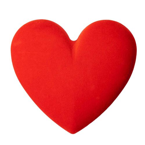 DOIY Love Velvet Storage Box Red