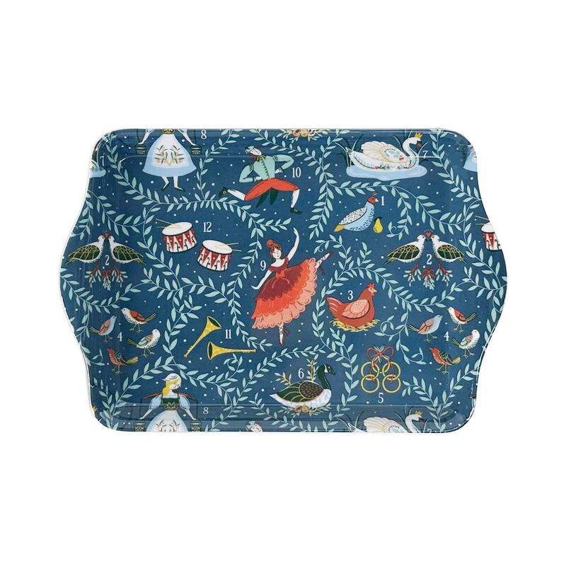 Ulster Weavers 12 Days Of Christmas Scatter Tray 21cm  X 14cm image number 0