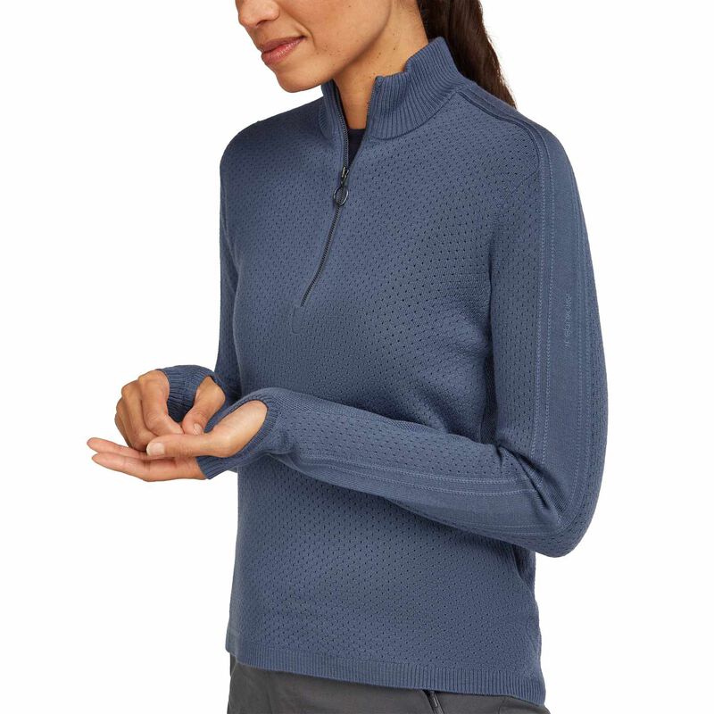 Icebreaker W Merino Icebreaker Anniversary Original LS Half Zip image number 10