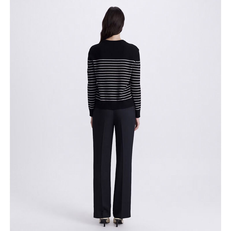 SABA SABA Nora Wool Cashmere Stripe Knit image number 1