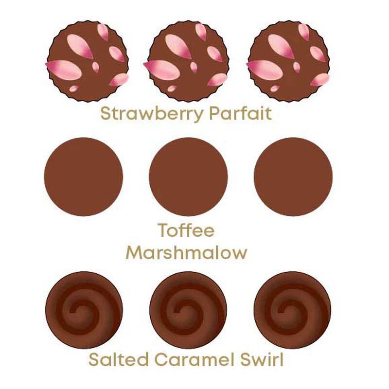 The Seriously Good Chocolate Co. Old Fashioned 9 Piece Box 117g image number 1
