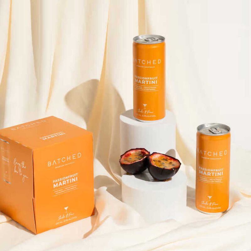 Batched Passionfruit Martini 6% 4x230ml image number 1