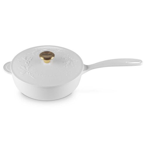 Le Creuset Saucier Pan 21cm Holly - Cotton