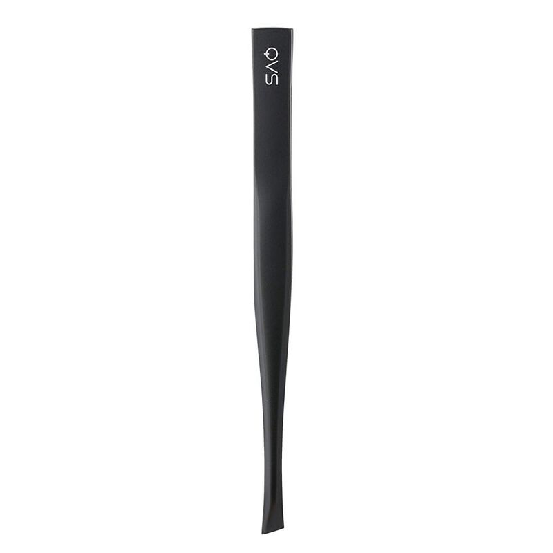QVS Astro Matt Black Slanted Tip Tweezers image number 0