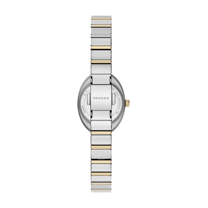 Skagen Anita Oval Two-Hand Two-Tone Stainless Steel Watch image number 1