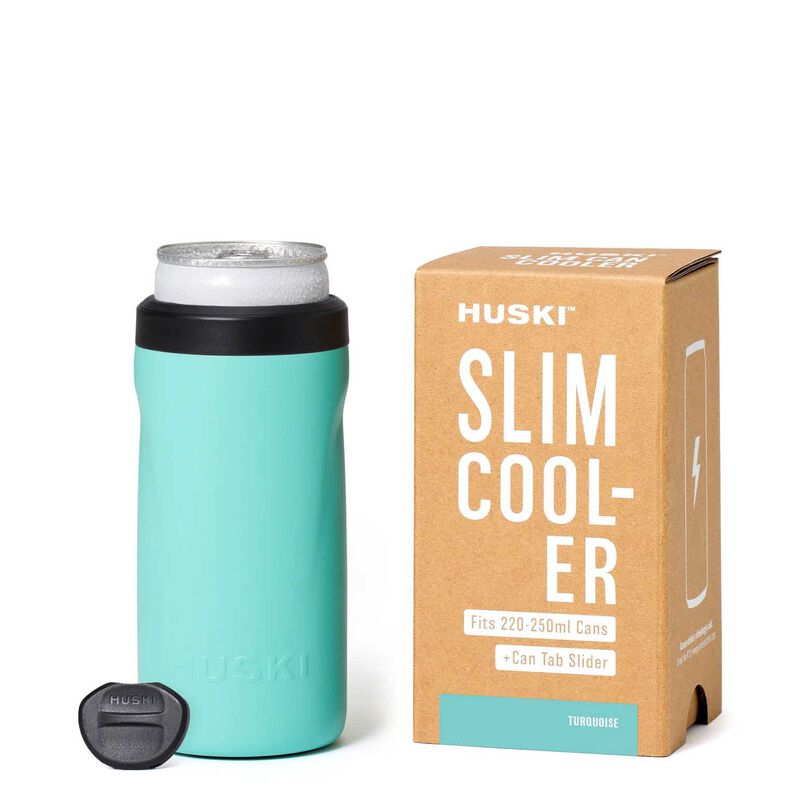 Huski Slim Can Cooler - Turquoise image number 0