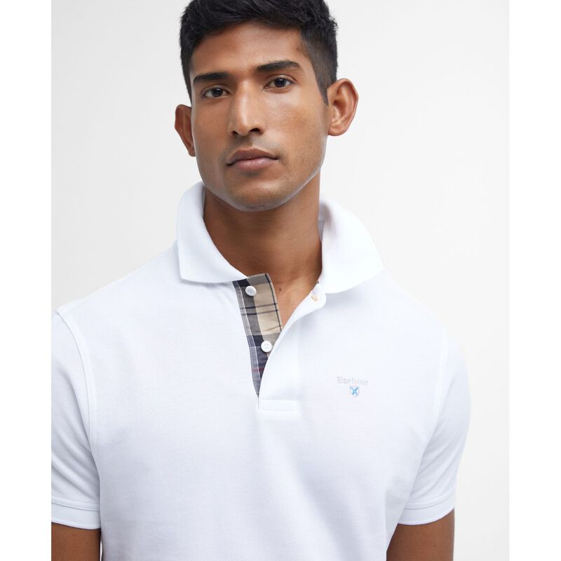 Barbour Tartan Pique Polo Shirt image number 2