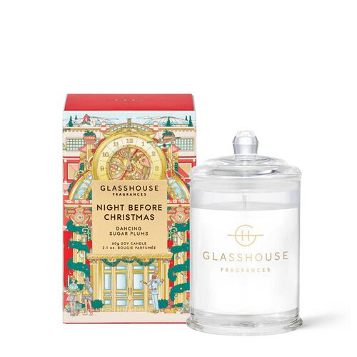 Glasshouse Fragrances Night Before Christmas 60G Candle - Christmas 2025