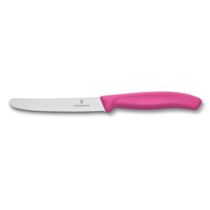 Victorinox Steak & Tomato Knife 11cm - Pink image number 0