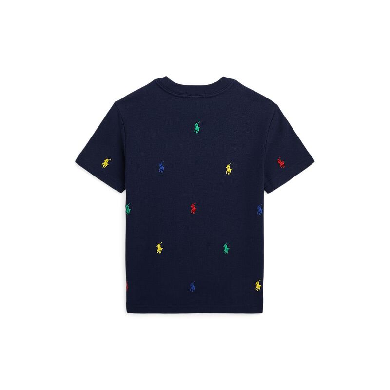 Polo Ralph Lauren Polo Pony Cotton Mesh Tee 2-7 image number 1