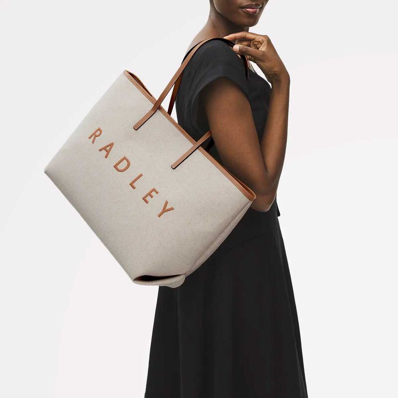 Radley Sutherland Row Large Open Top Tote Bag image number 1