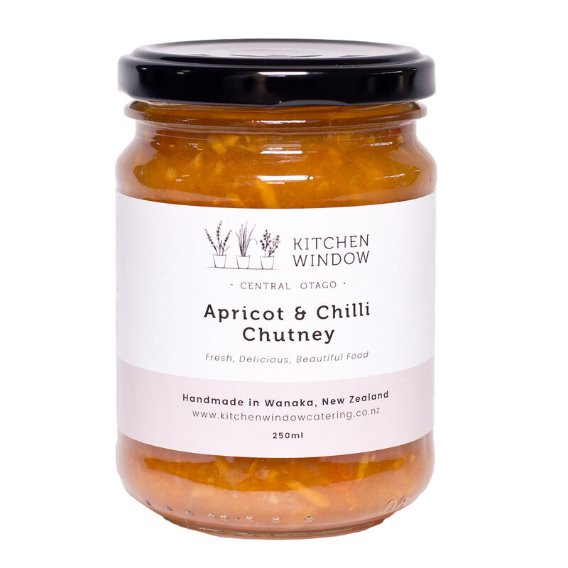 Kitchen Window Apricot & Chilli Chutney 250ml image number 0
