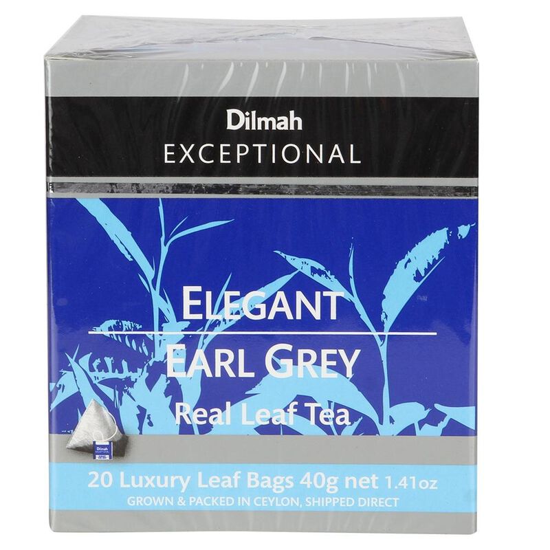 Dilmah Exceptional Elegant Earl Grey  - 20 Teabags image number 0