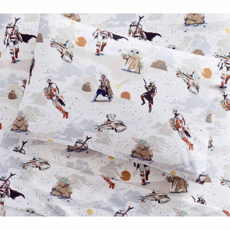 Pottery Barn Kids Organic Mandalorian Sheet Set image number 0