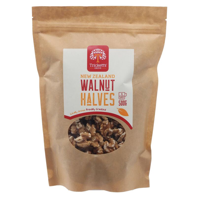 Tricketts Grove Walnut Halves - 500g image number 0