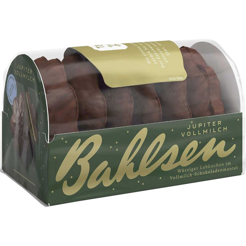 Bahlsen Jupiter Gingerbread Milk Chocolate 200g image number 0