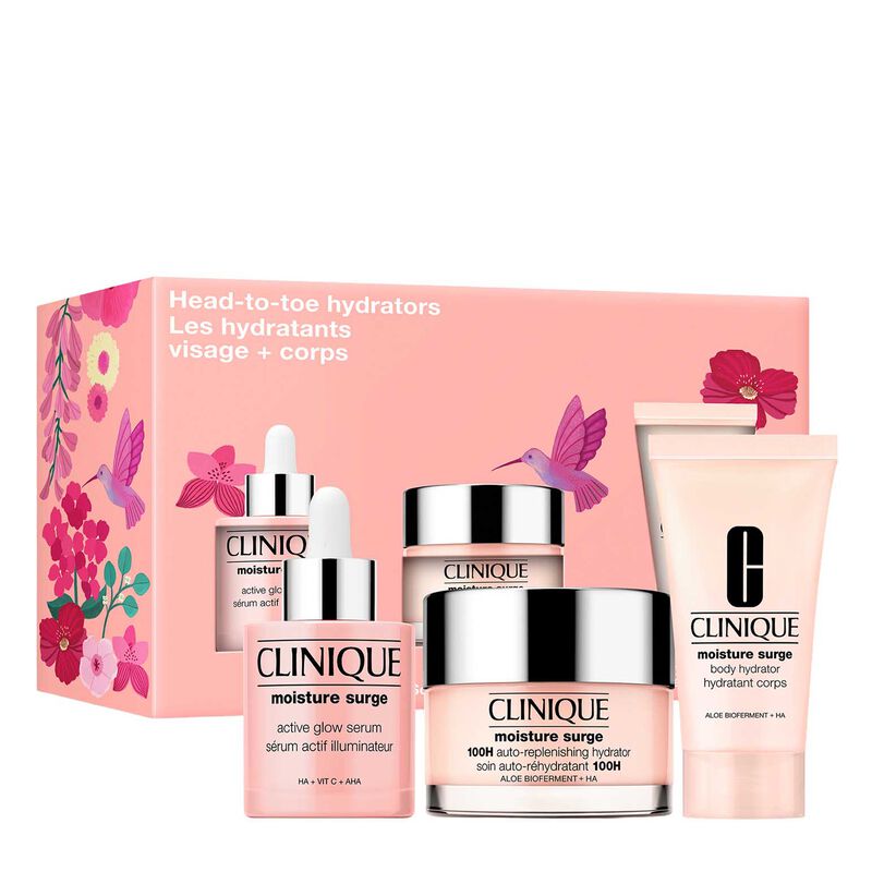 Clinique Head-To-Toe Hydrators Skincare Set image number 0