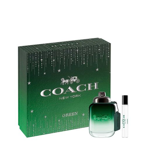 Coach Green 60ml EDT 2Pc Christmas Gift Set