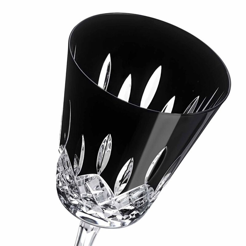 Waterford Lismore Black Large Goblet Pair image number 1