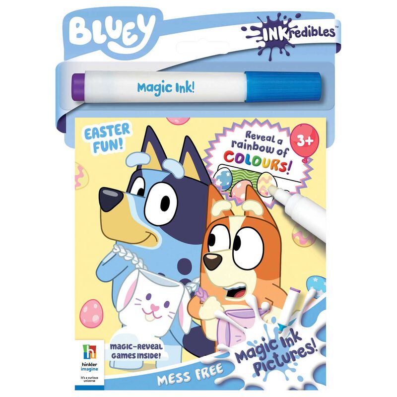 Hinkler Inkredibles Magic Ink Bluey Easter image number 0
