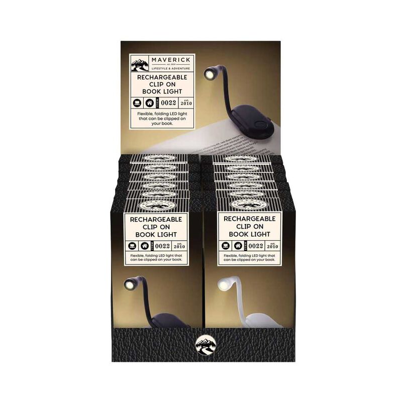 Maverick Rechargeable Clip On Book Light image number 0