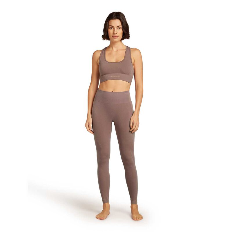 Icebreaker Womens Merino Seamless Active 25in Tights image number 7