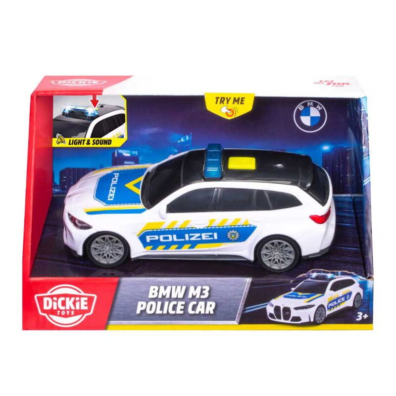 Dickie Toys BMW M3 Police Car image number 1